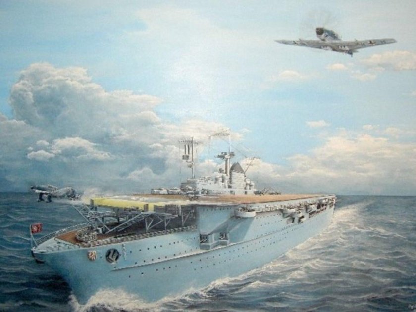 Граф Зеппелин авианосец