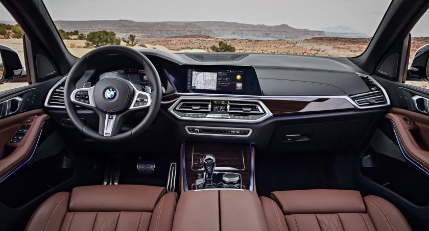 BMW x5 g05 салон