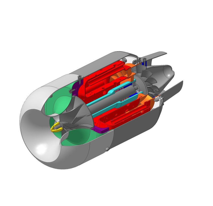 Турбореактивный двигатель KJ-66