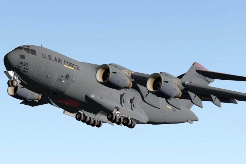 Самолет c-17 Globemaster III