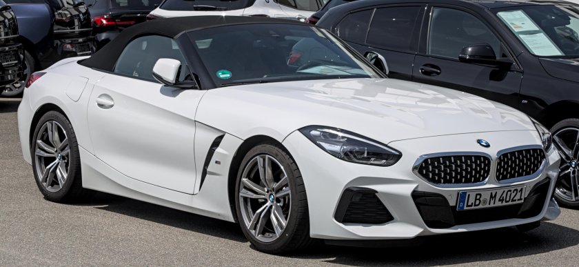 BMW z4 g29 белый