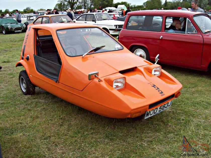 Трехколесный автомобиль Reliant Regal