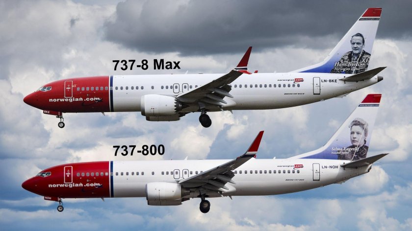 737 Max 8 vs 737-800