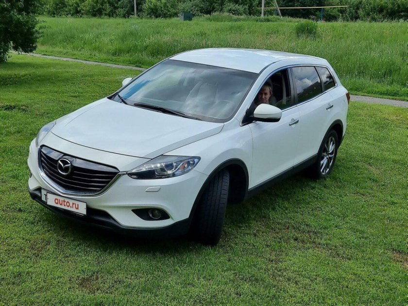 Mazda cx-9 белая