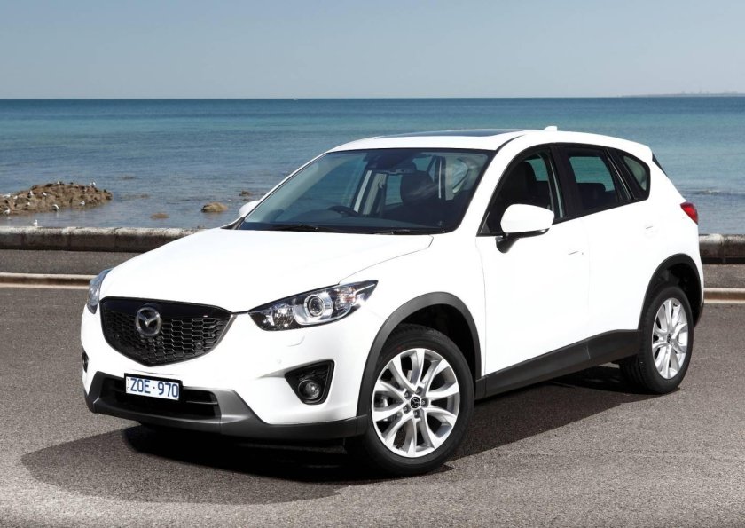 Mazda CX 5 белая