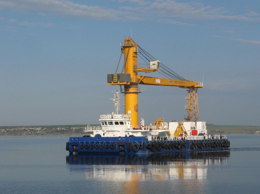 Плавкран Дудинка