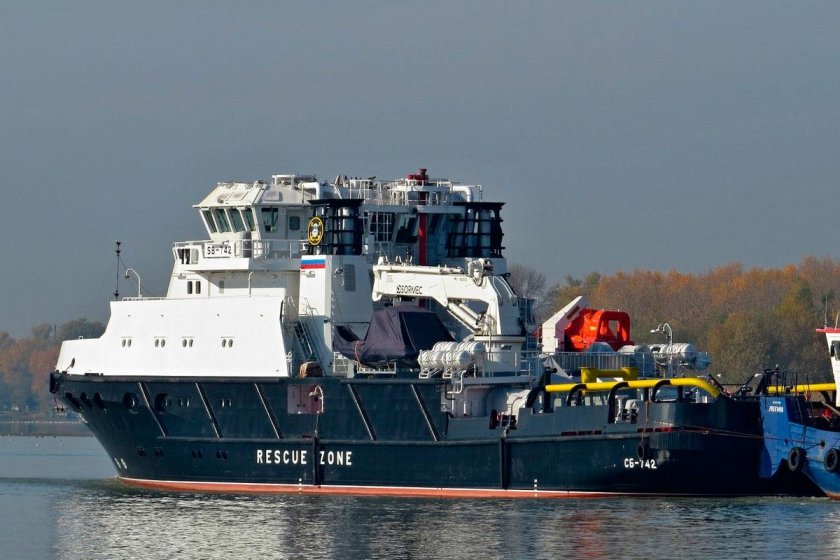 Спасательное буксирное судно профессор николай муру