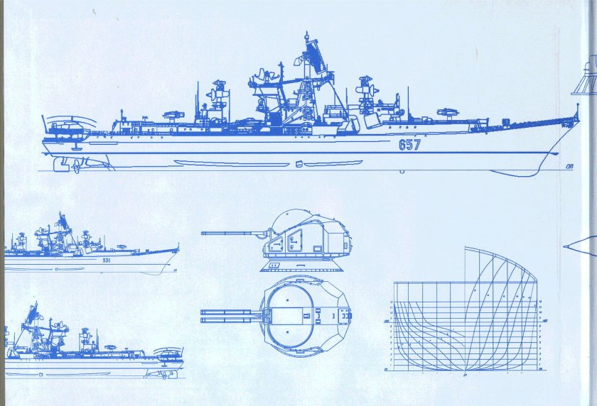 Большие противолодочные корабли проекта 1134-а