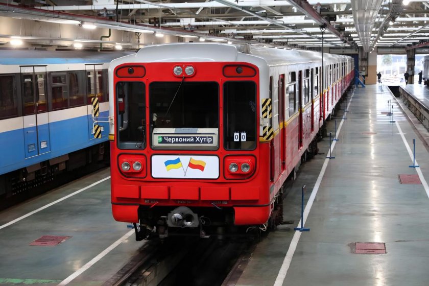Польское метро вагоны