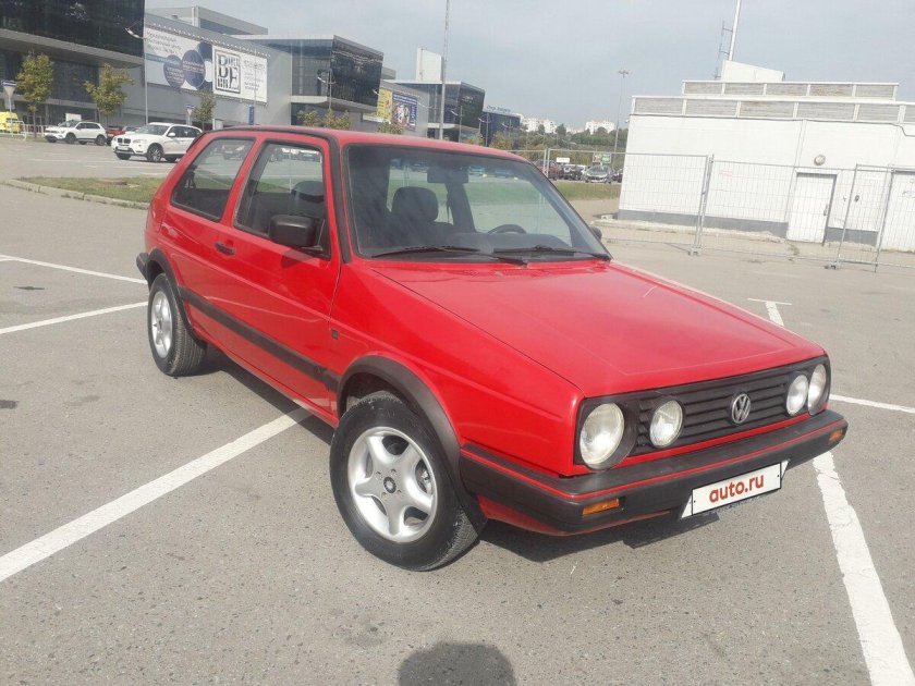 Фольксваген гольф 2 поколения