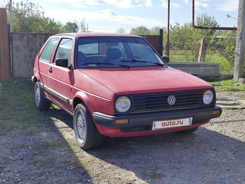 Фольксваген гольф 1986
