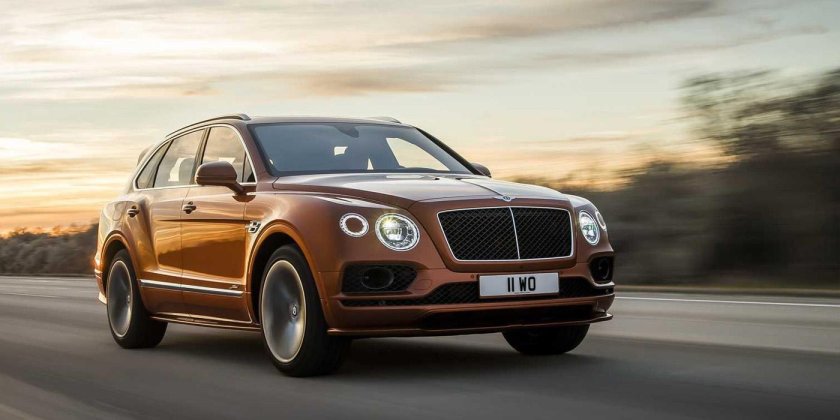 Внедорожник Bentley Bentayga