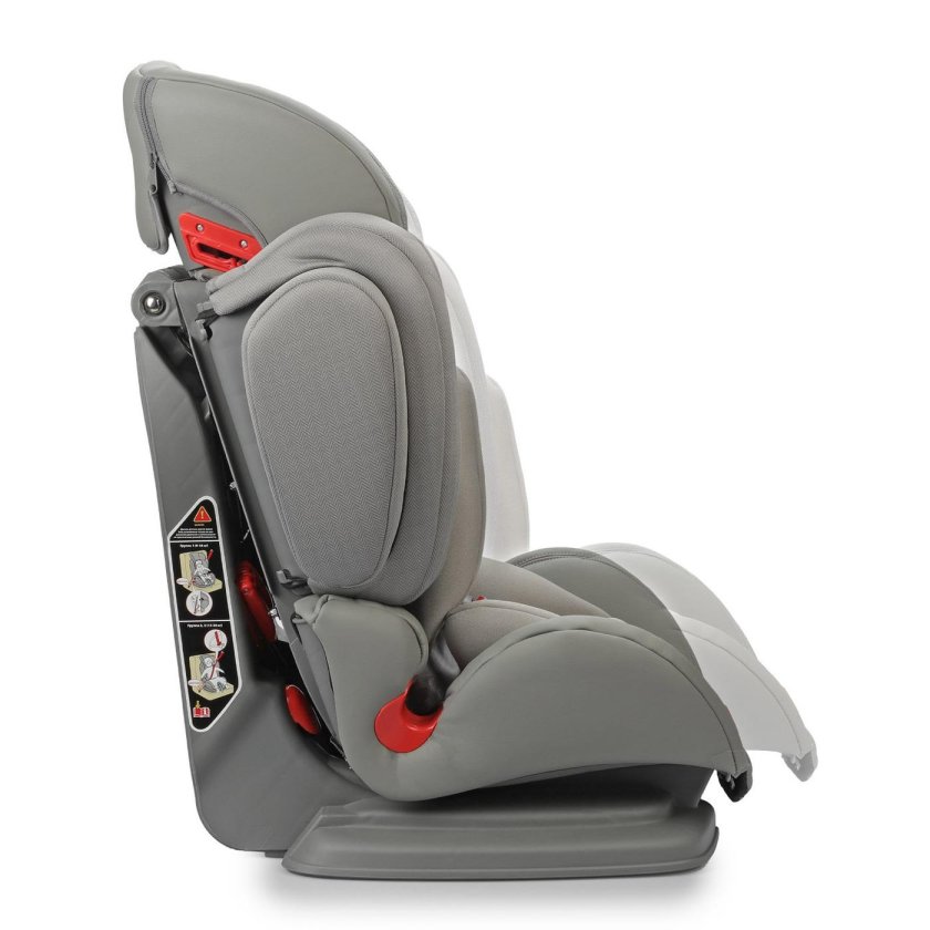 Автокресло Happy Baby Мустанг грей