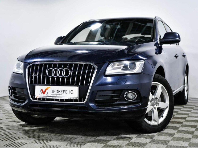Ауди q5 i Рестайлинг 2.0 АТ (180 Л.С.) Б/У серый
