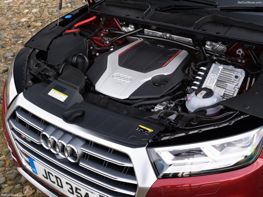 Под капотом Audi q5 2018