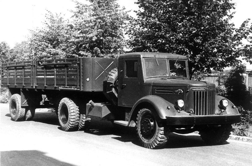 МАЗ-200в седельный тягач