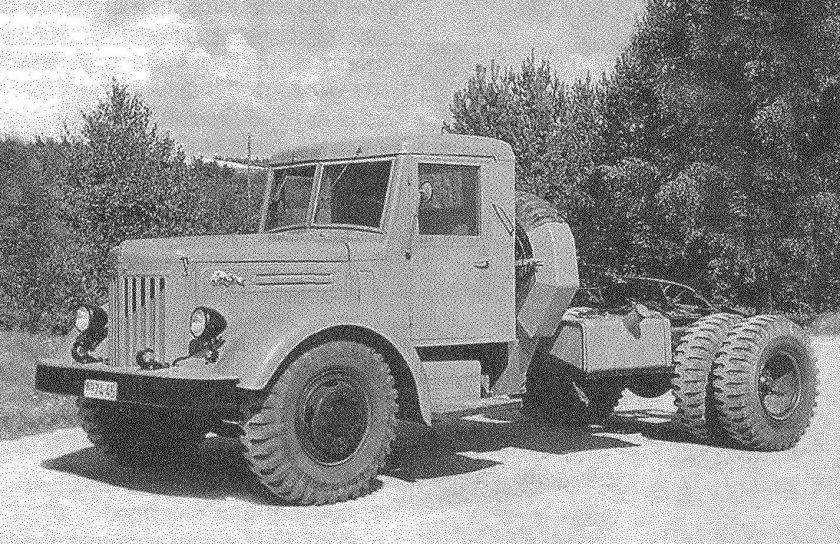 МАЗ-200в седельный тягач