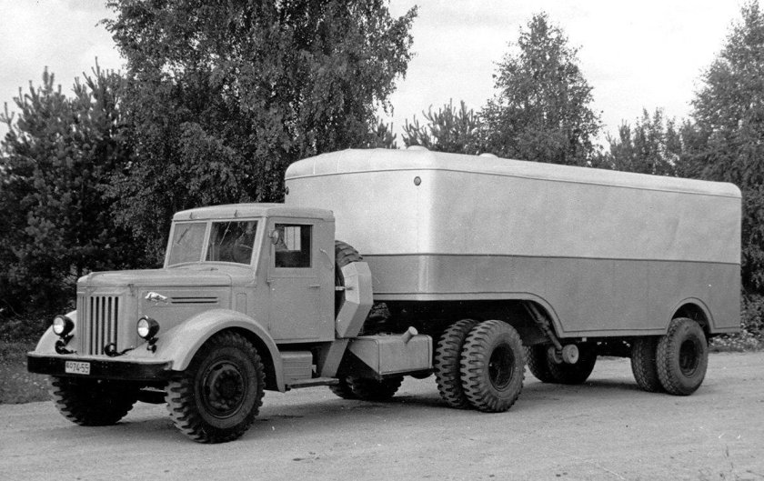 МАЗ-200в седельный тягач