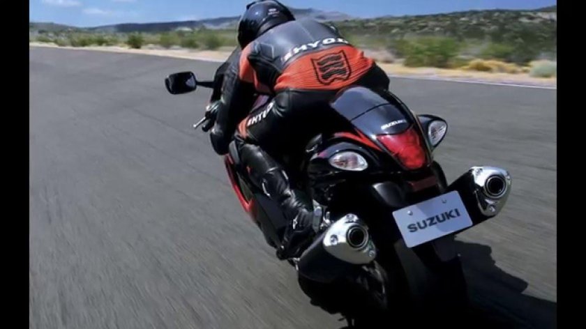 Сузуки хаябуса байкер