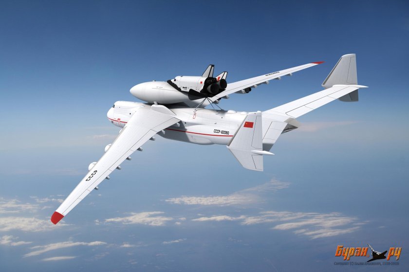 Воздушный старт АН-225 «Мрия»