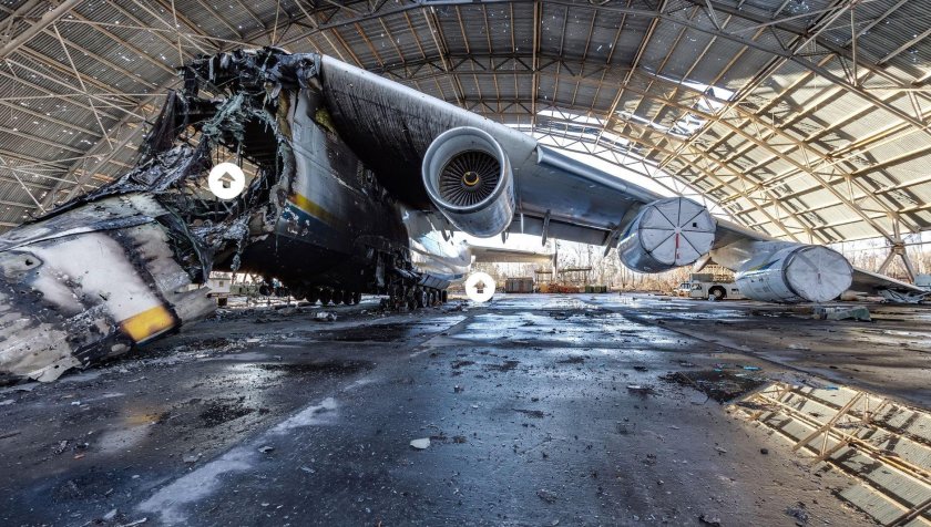 АН-225 Мрия салон