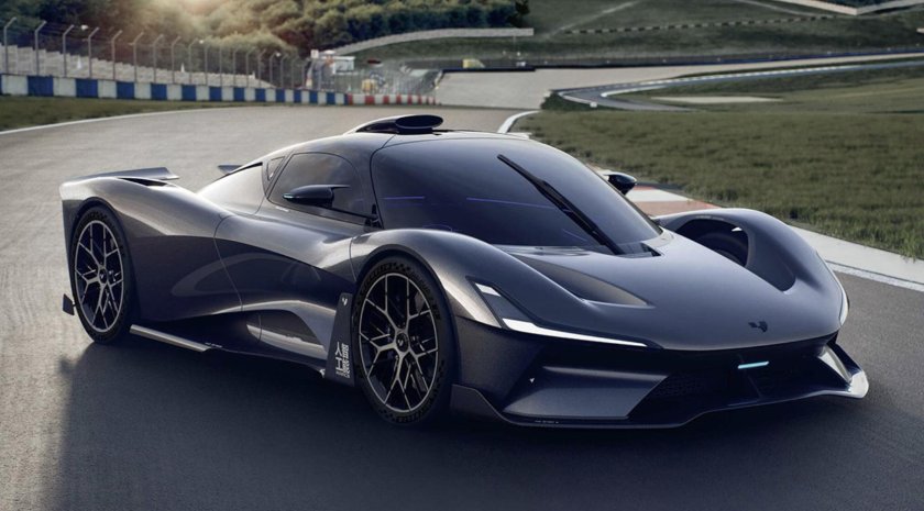 Electric supercar