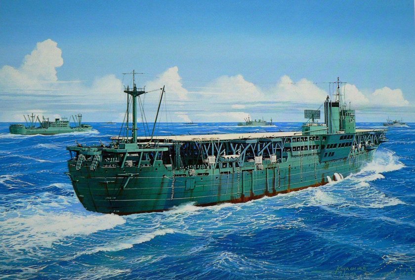 Ямато-Мару авианосец