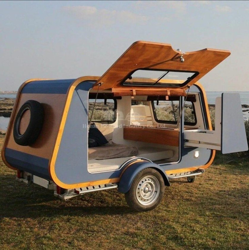Carapate teardrop trailer