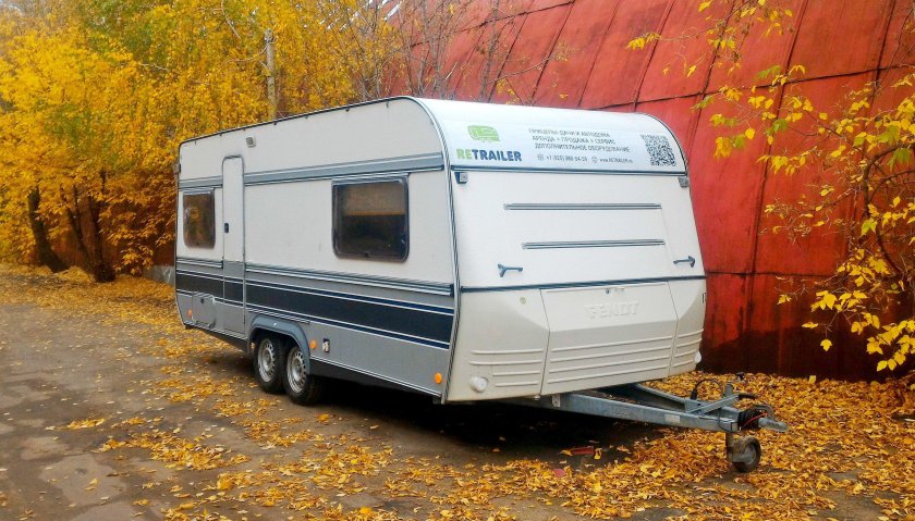 Прицеп двухосный автодом