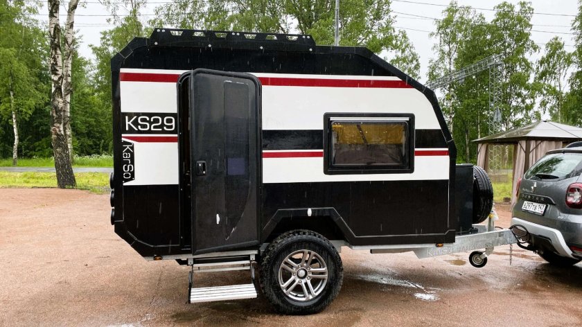 Внедорожный прицеп кемпер российского производства