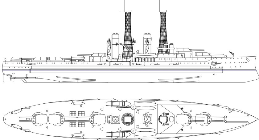 Линкор Wyoming 1912