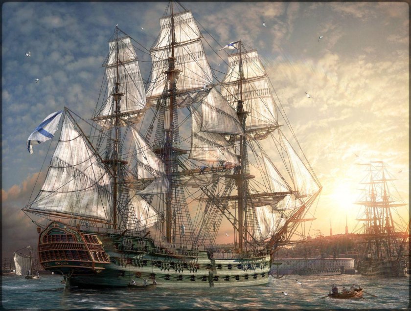 74-Пушечный парусный линейный корабль «Азов»