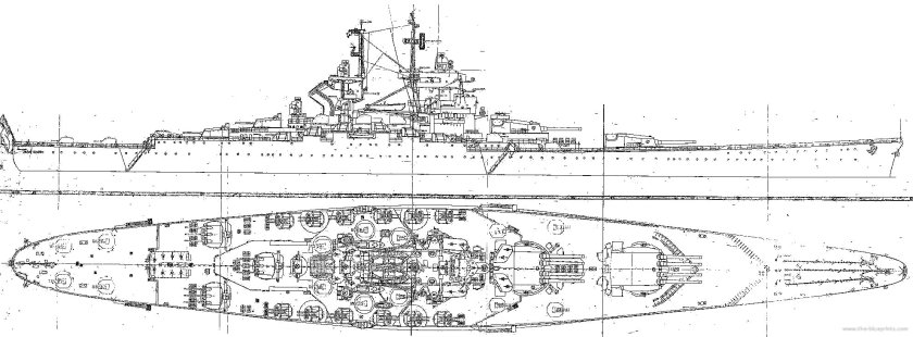 Крейсер проекта 66 чертежи