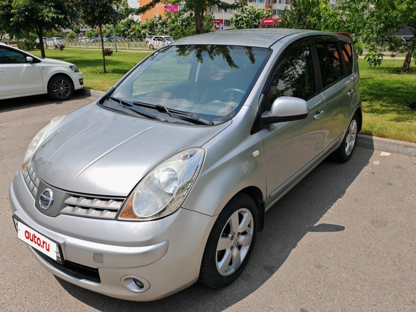 Ниссан ноут 2008 года цена