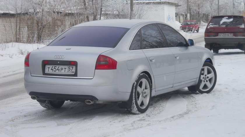 Ауди а6 с5 серебристый седан