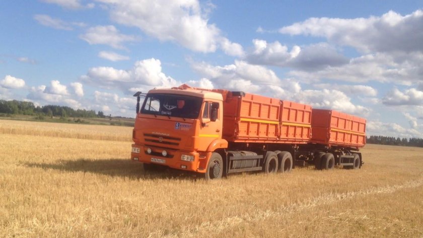 Камаз 45143 зерновоз