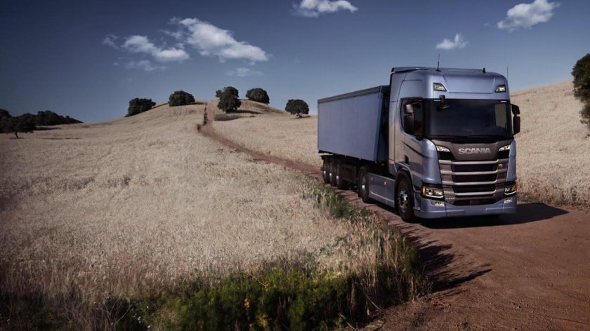 Скания зерновоз