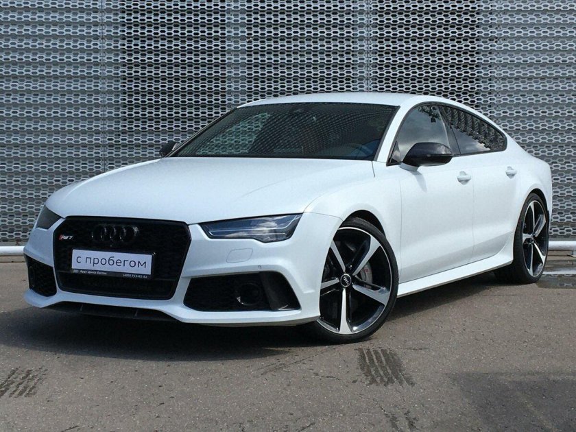 Audi rs7 Sportback 2018 белый