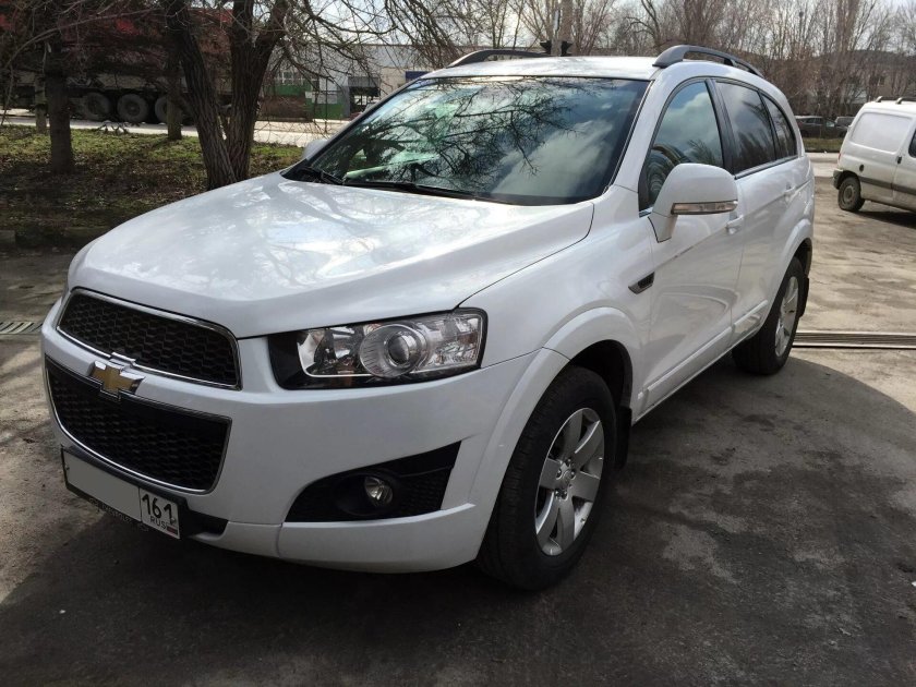 Chevrolet Captiva цвета