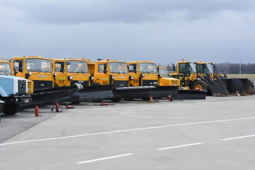 Аэродромная техника аэропорта Внуково