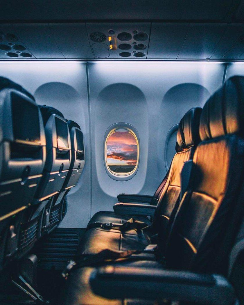 Салон самолета