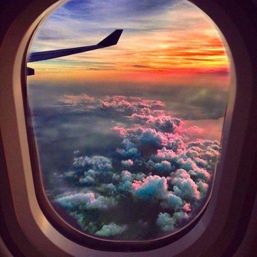 Вид из иллюминатора