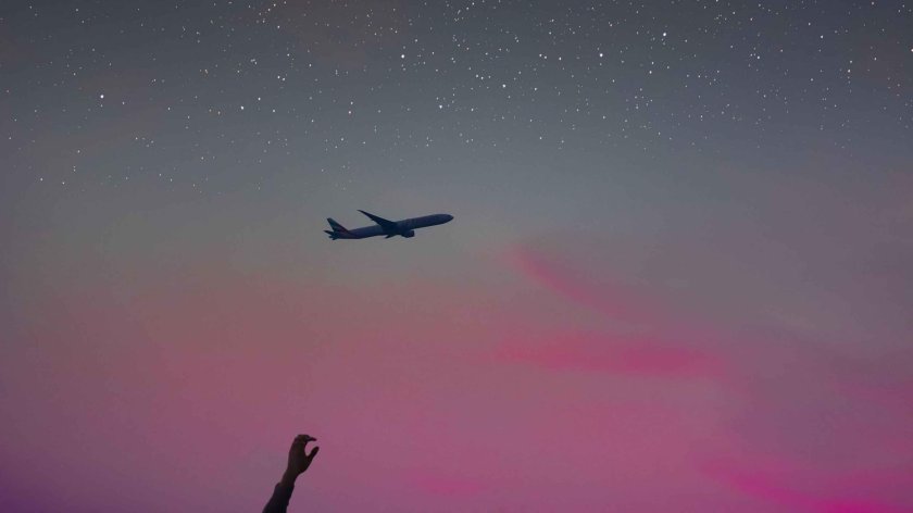 Небо самолет