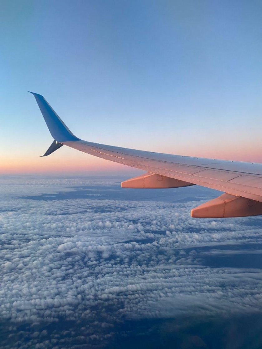 Путешествие на самолете