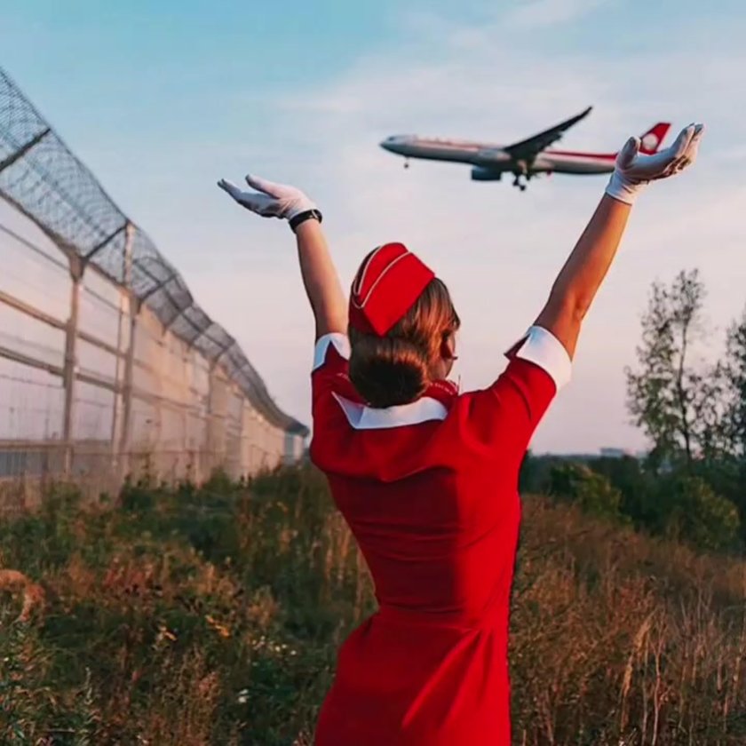 Фотосессия с самолетом