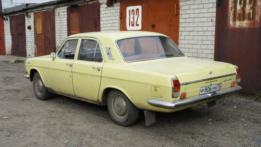 Волга 24 охра