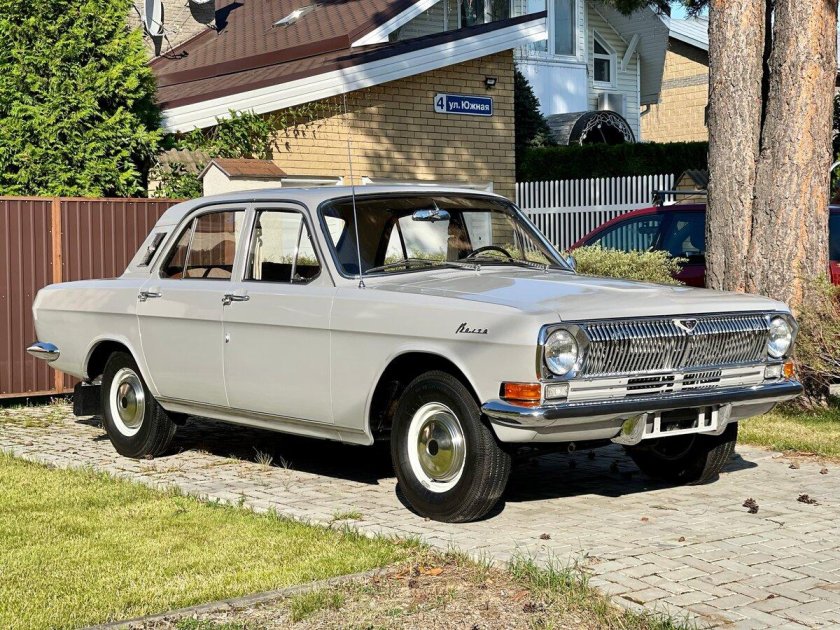 Серая волга газ 24