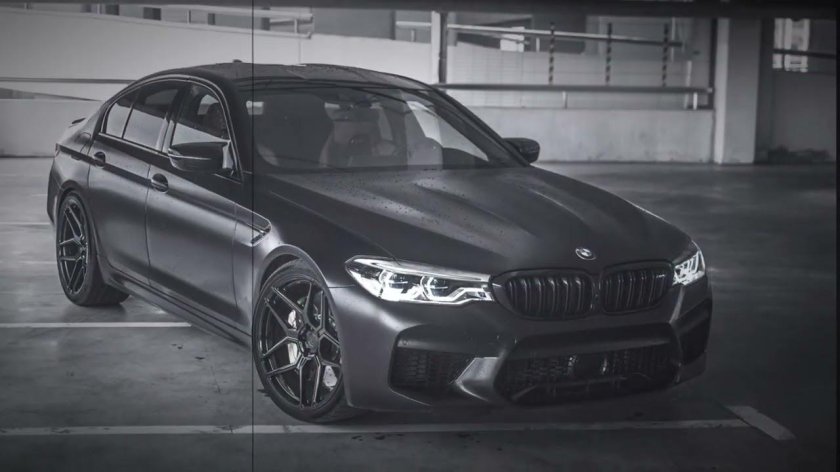 BMW m5 f90 черная