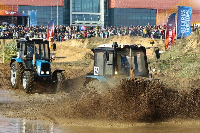 Трактора Бизон трек шоу