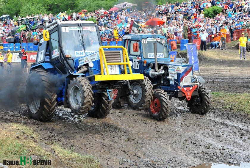Трактора Бизон трек шоу
